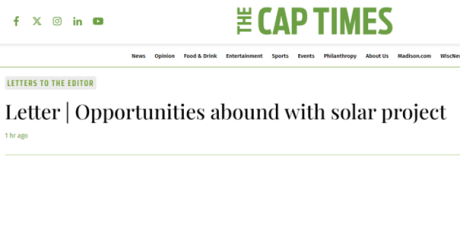 Cap Times Op-Ed